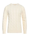 Sseinse Man Sweater Cream Size Xxl Acrylic, Nylon In White