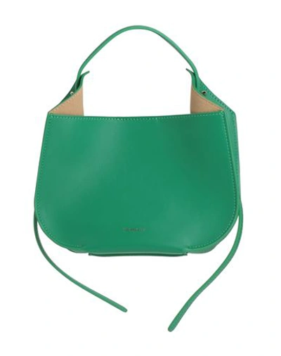 Ree Projects Woman Handbag Green Size - Calfskin In Green