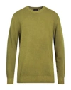 Altea Man Sweater Sage Green Size L Virgin Wool