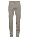Pt Torino Man Pants Dove Grey Size 34 Modal, Cotton, Elastane In Grey