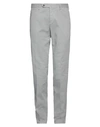 Pt Torino Man Pants Light Grey Size 30 Cotton, Elastane