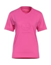 Martine Rose Woman T-shirt Fuchsia Size M Polyamide, Elastane In Pink