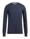 Seventy Sergio Tegon Sweaters In Blue