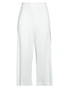 Clips Pants In White