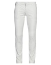 Entre Amis Man Pants Light Grey Size 31 Cotton, Viscose, Elastane In Grey
