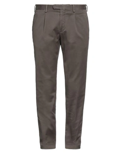Devore Incipit Man Pants Cocoa Size 30 Cotton, Polyester, Elastane In Brown