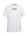 Alessandro Dell'acqua Man T-shirt White Size M Cotton