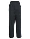 Brunello Cucinelli Woman Pants Charcoal Size 10 Cotton, Polyamide, Elastane In Grey