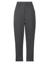 Brunello Cucinelli Woman Pants Lead Size 4 Cotton, Polyamide, Elastane In Grey