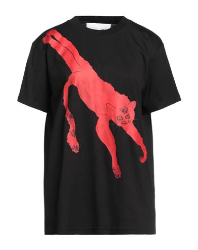 Az Factory Meerkat-print T-shirt In Nero