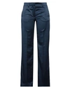 Aniye By Woman Pants Navy Blue Size 2 Polyester, Elastane