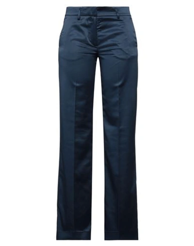 Aniye By Woman Pants Navy Blue Size 2 Polyester, Elastane
