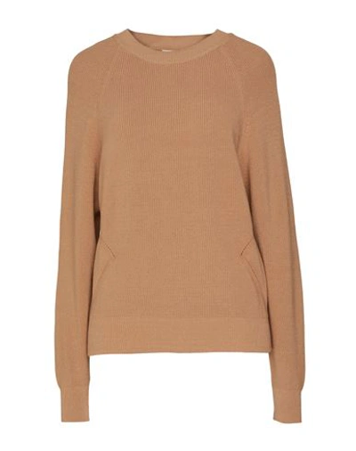 Vicolo Woman Sweater Light Brown Size Onesize Viscose, Polyester In Beige