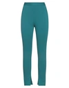 Merci .., Woman Pants Emerald Green Size 4 Viscose, Nylon, Elastane