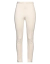 Merci .., Woman Pants Beige Size 6 Viscose, Nylon, Elastane In Beige