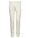 Briglia 1949 Man Pants Cream Size 31 Cotton, Lyocell, Elastane In White