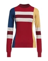Colville Woman Sweater Red Size Xl Virgin Wool In Red