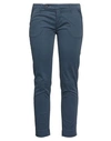 True Nyc Woman Pants Slate Blue Size 26 Cotton, Elastane