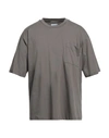 Daniele Fiesoli Man T-shirt Grey Size Xl Organic Cotton