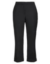 Seventy Sergio Tegon Woman Pants Black Size 14 Polyester, Virgin Wool, Elastane