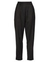 Collection Privèe Collection Privēe? Woman Pants Black Size 10 Polyester, Viscose, Elastane