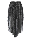 Etro Woman Pants Black Size 8 Silk, Metallic Fiber