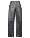 Msgm Woman Denim Pants Blue Size 6 Cotton In Blue