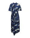 COLVILLE COLVILLE WOMAN MIDI DRESS BLUE SIZE 8 VISCOSE