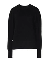 Jijil Woman Sweater Black Size 2 Polyamide, Wool, Viscose, Cashmere