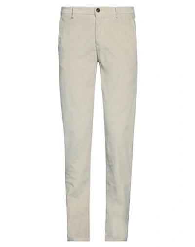 No Lab Man Pants Beige Size 40 Cotton, Modal, Elastane In Beige