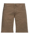 Jacob Cohёn Man Shorts & Bermuda Shorts Khaki Size 38 Cotton, Lyocell, Elastane In Beige