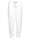 Brunello Cucinelli Man Pants Ivory Size Xxl Cotton, Polyamide, Elastane In White