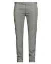 Luigi Borrelli Napoli Man Pants Camel Size 31 Cotton In Grey