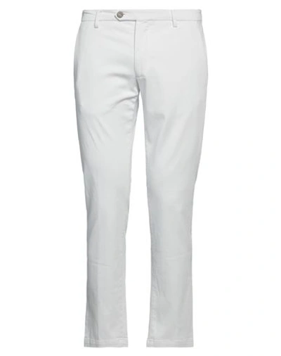 Michael Coal Man Pants Light Grey Size 34 Cotton, Polyester, Elastane