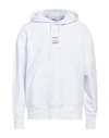 Msgm Man Sweatshirt White Size Xl Cotton