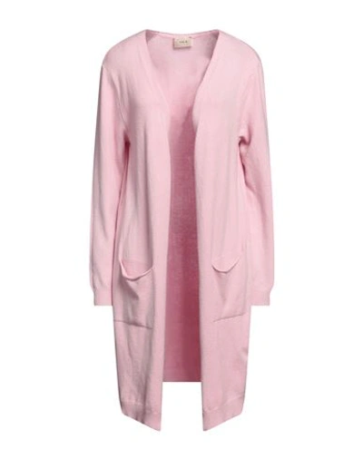 Toy G. Woman Cardigan Pink Size M/l Viscose, Polyester, Polyamide