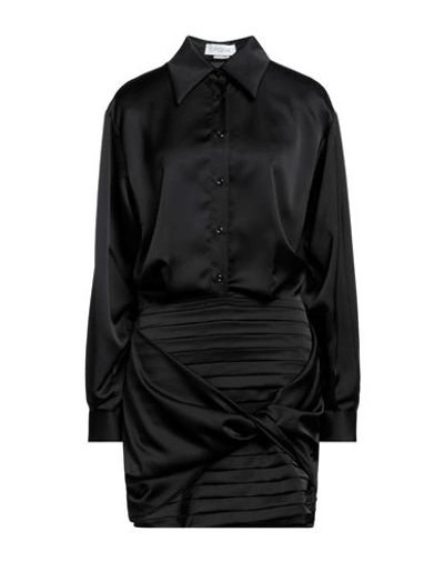 Cinqrue Woman Mini Dress Black Size M Polyester, Elastane