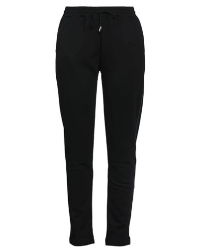 Patrizia Pepe Woman Pants Black Size 0 Cotton, Elastane, Glass