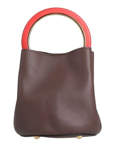 Marni Woman Handbag Brown Size - Calfskin
