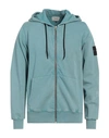 Shoe® Shoe Man Sweatshirt Pastel Blue Size Xxl Cotton