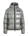 Dsquared2 Man Down Jacket Sage Green Size 42 Polyamide