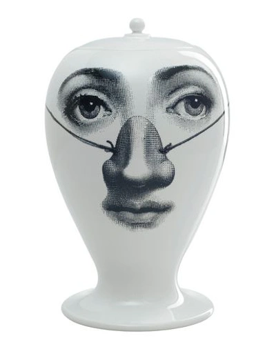 Fornasetti Burlone Vase White Size - Ceramic