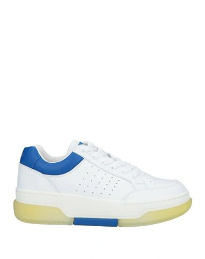 Amiri Man Sneakers Blue Size 15 Soft Leather
