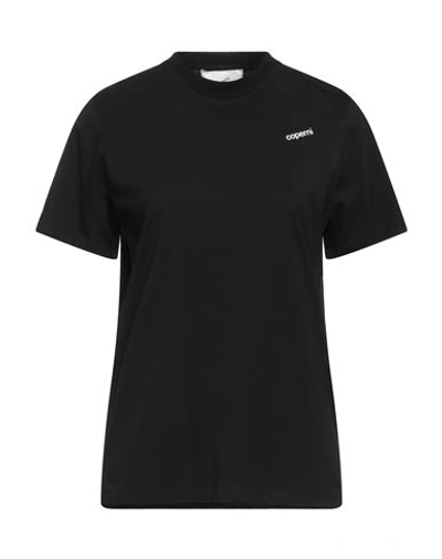 Coperni Woman T-shirt Black Size M Cotton In Black