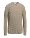 Filippo De Laurentiis Man Sweater Grey Size 46 Cotton, Polyamide