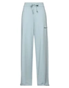 HINNOMINATE HINNOMINATE WOMAN PANTS SKY BLUE SIZE M VISCOSE, POLYESTER, POLYAMIDE