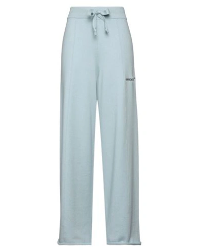 Hinnominate Woman Pants Sky Blue Size M Viscose, Polyester, Polyamide