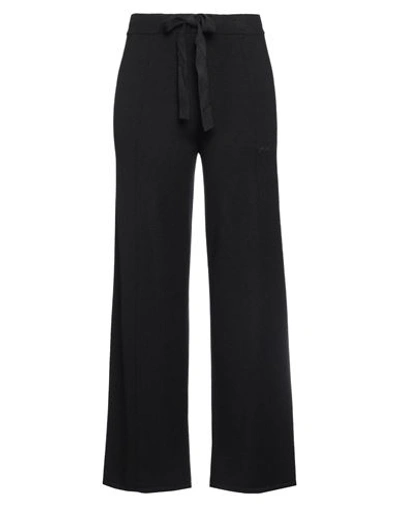 Hinnominate Woman Pants Black Size M Viscose, Polyester, Polyamide In Black