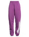 Rotate Birger Christensen Graphic-print Track Pants In Purple