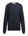 Brooksfield Man Sweater Military Green Size 44 Virgin Wool In Blue